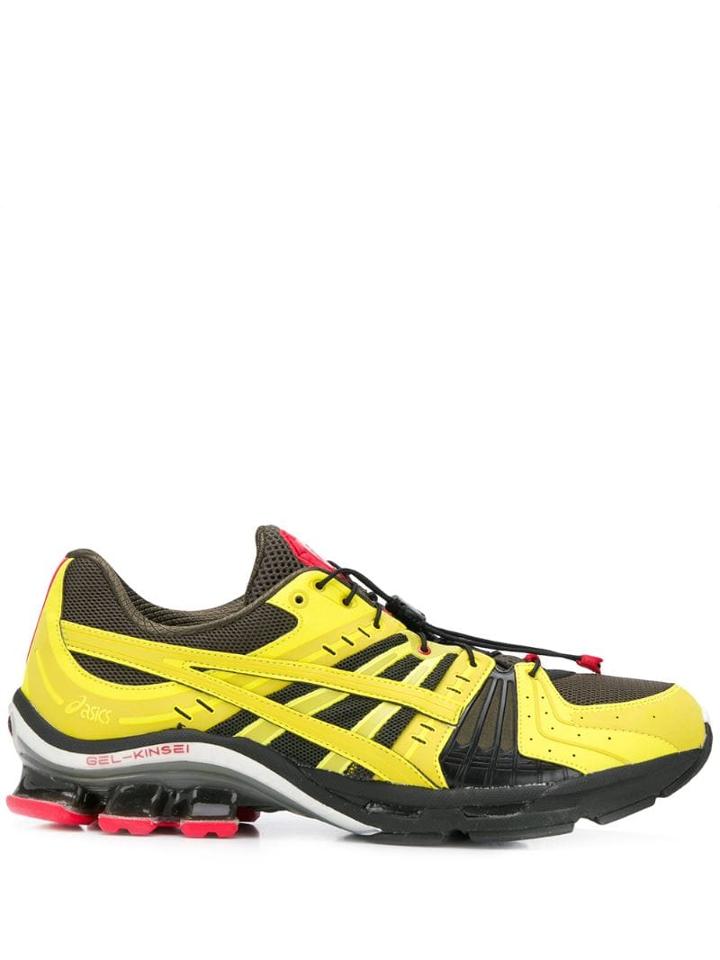 Asics Low-top Lace Up Sneakers - Yellow