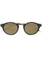 Bottega Veneta Eyewear Round Framed Sunglasses - Black