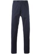 Al Duca D'aosta 1902 Regular Fit Trousers, Men's, Size: 52, Blue, Cotton/spandex/elastane
