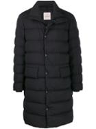 Moncler Padded Mid-length Coat - Black