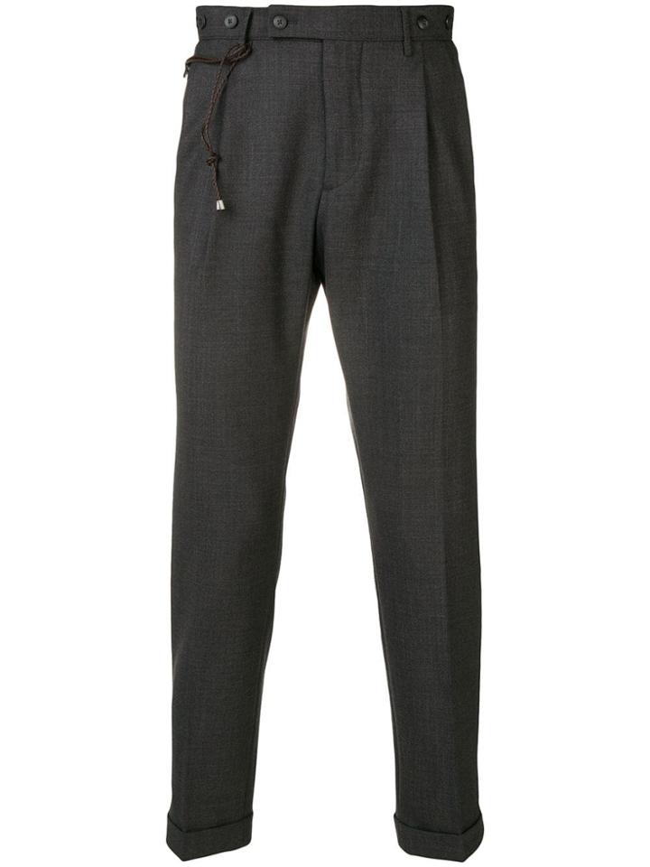 Berwich Tapered Trousers - Grey