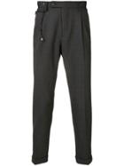 Berwich Tapered Trousers - Grey