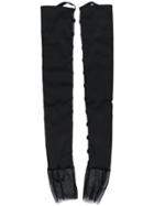 Murmur Belted Gloves - Black