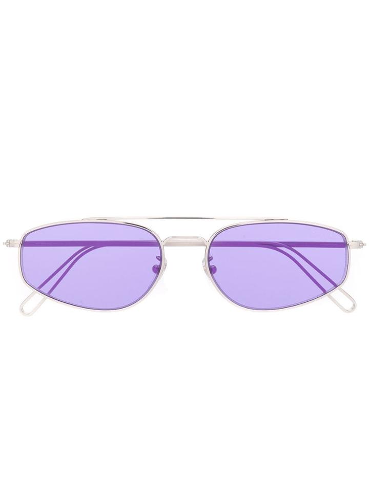 Retrosuperfuture Oval Sunglasses - Silver
