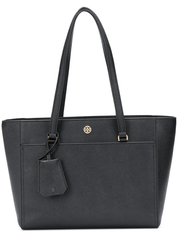 Tory Burch Robinson Small Tote Bag - Black