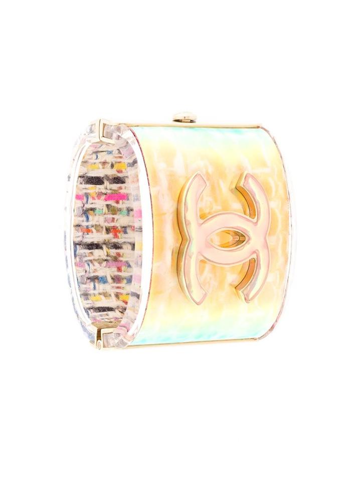 Chanel Vintage Hologram Cuff, Women's