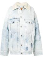 Y / Project Oversized Denim Jacket - White