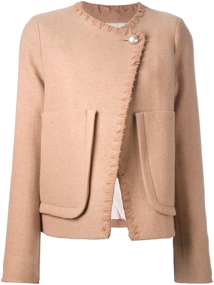 See By Chloé Asymmetrical Patch Pocket Jacket