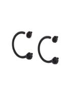 Nicopanda 'nico Captive' Hoop Earrings, Women's, Black