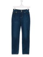 Armani Junior Straight-leg Jeans, Boy's, Size: 13 Yrs, Blue