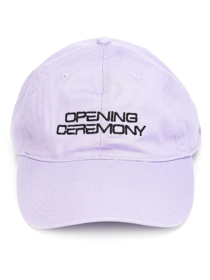 Opening Ceremony Logo Cap, Women's, Pink/purple, Cotton