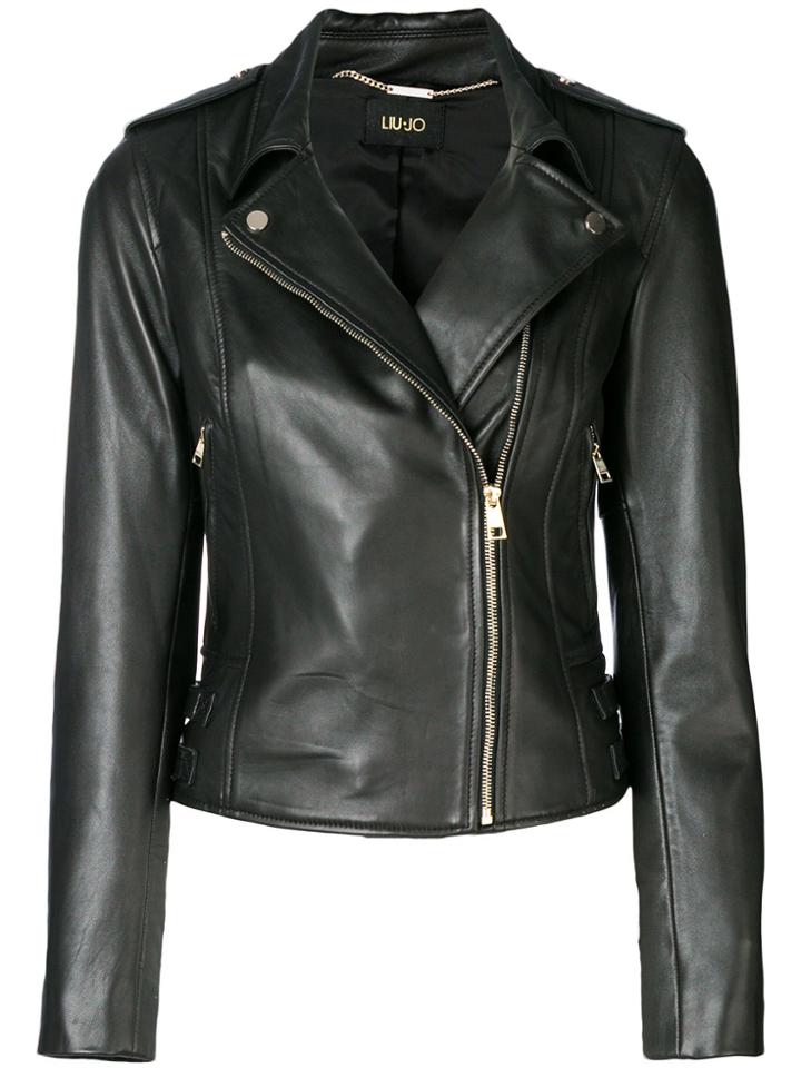 Liu Jo Slim Biker Jacket - Black