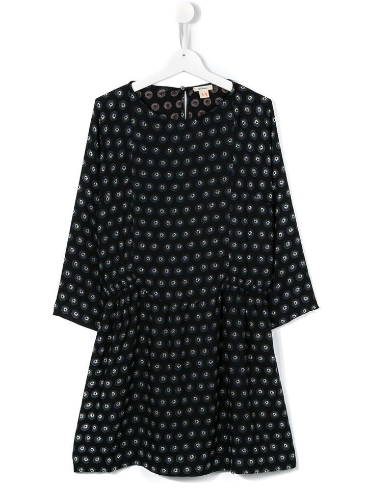 Bellerose Kids Printed Dress, Girl's, Size: 16 Yrs, Black