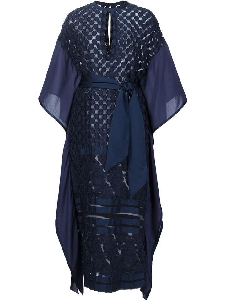 Mame Belted Kimono Dress