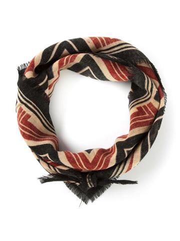 Biba Vintage Zig Zag Stripe Scarf, Women's