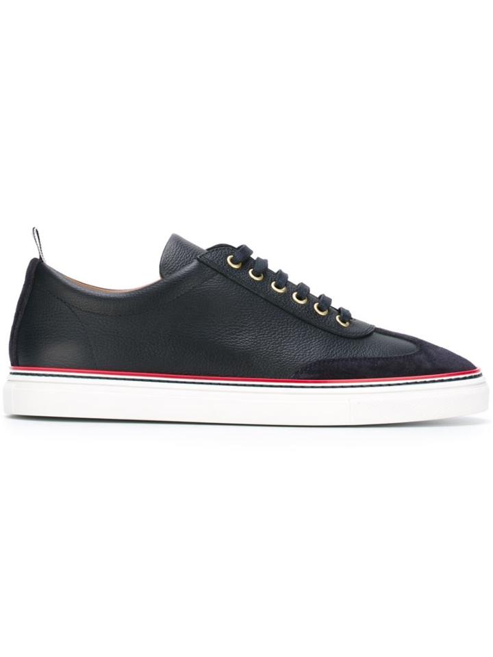 Thom Browne Panelled Lace-up Sneakers