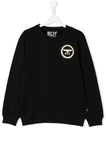 Boy London Kids Eagle Print Sweatshirt - Black