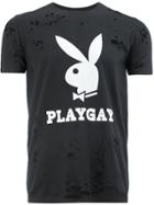 Loha Vete Playgay Logo T-shirt - Black