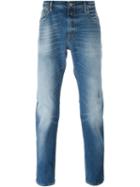 Closed Straight Leg Jeans, Men's, Size: 31/34, Blue, Cotton/spandex/elastane