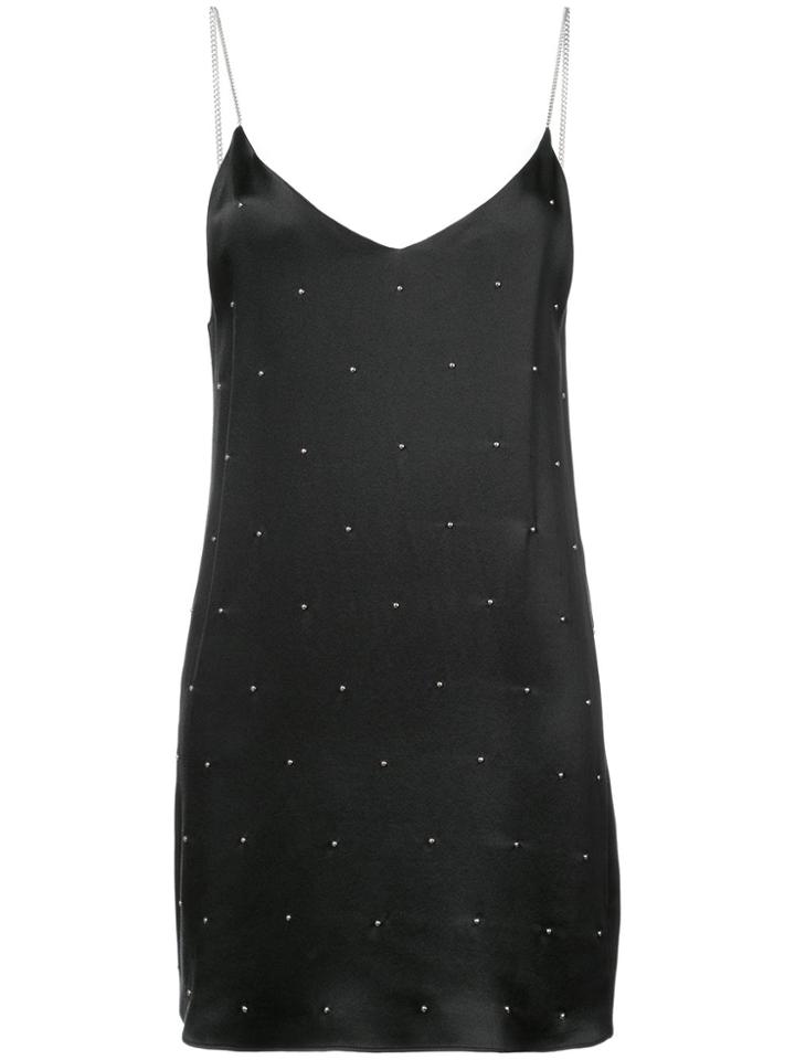 Amiri Chain Strap Studded Dress - Black