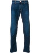 Barba Slim Fit Jeans - Blue