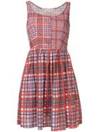 Être Cécile Phoebe Checked Dress - Red