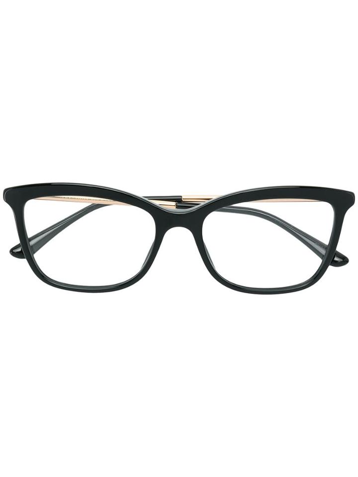 Dolce & Gabbana Eyewear Cat Eye Glasses - Black