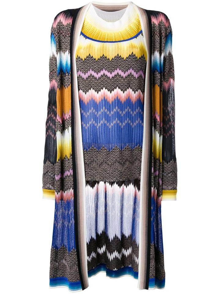 Missoni Long Cardigan Two Piece Set, Women's, Size: 38, Viscose/wool