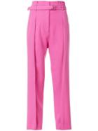 3.1 Phillip Lim Belted Tapered Trousers - Pink