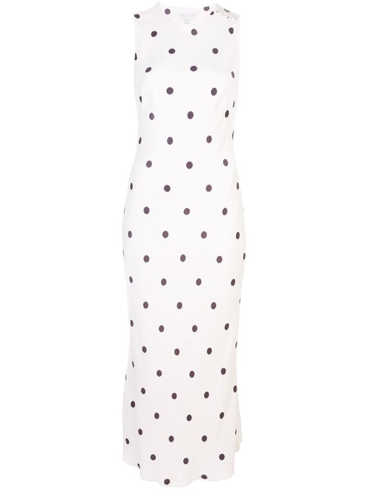 Shona Joy Shelby Bias Midi Dress - Neutrals