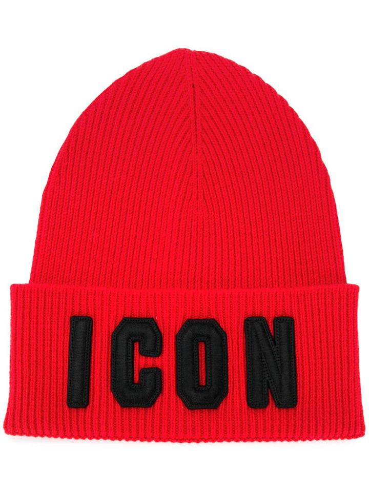 Dsquared2 Icon Embroidered Beanie