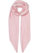 Burberry Horseferry Print Silk Square Scarf - Pink