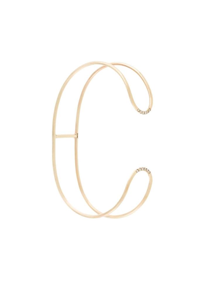Jennie Kwon Double Band Cuff Bracelet - Gold