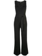 Theory Belted Jumpsuit - Black