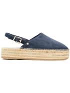 Tommy Hilfiger Slingback Espadrilles - Blue