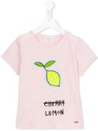 Rykiel Enfant Lemon T-shirt, Girl's, Size: 8 Yrs, Pink/purple