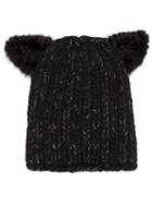 Eugenia Kim 'felix' Beanie, Women's, Mink Fur/nylon/wool/metallized Polyester