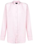 Emporio Armani Long-sleeve Fitted Shirt - Pink