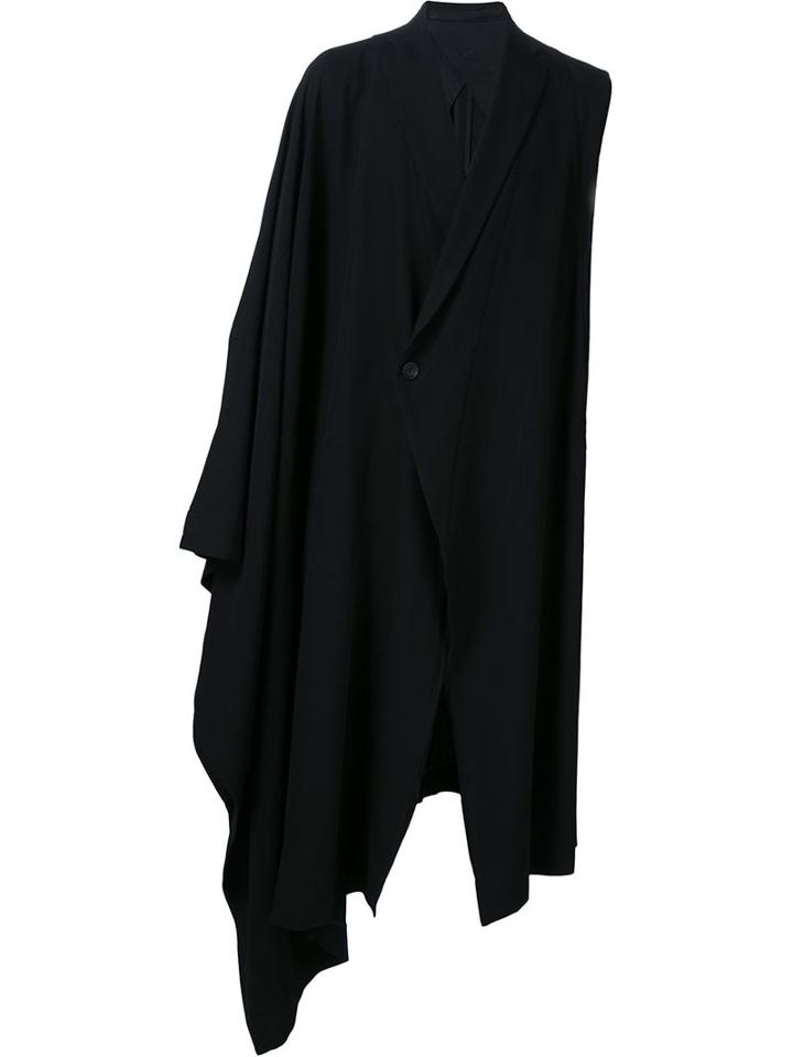 Julius Draped Asymmetric Coat