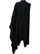 Julius Draped Asymmetric Coat