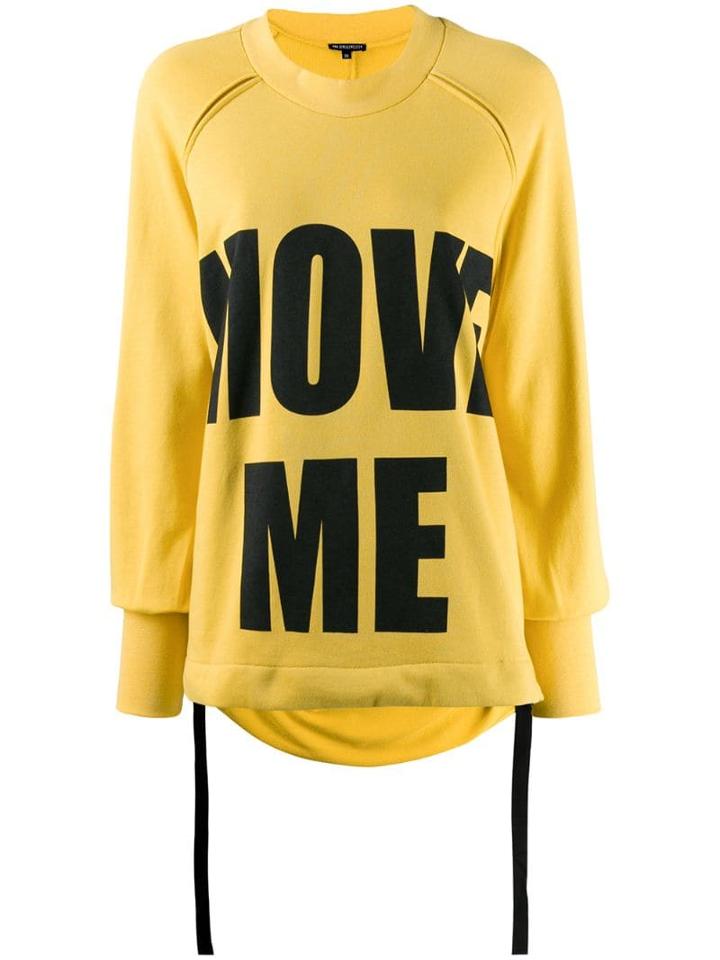 Ann Demeulemeester Move Me Jumper - Yellow