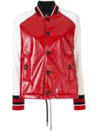 Moncler Grenoble A-line Bomber Jacket - Red