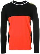 Kenzo Colourblock Sweater - Black