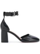 Red Valentino Studded Side-buckle Pumps - Black