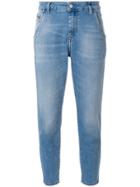 Diesel Cropped Mid-rise Skinny Jeans - Blue