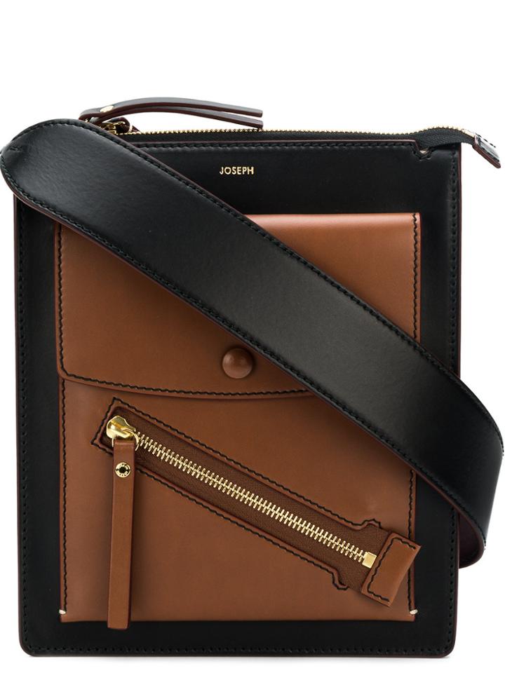 Joseph Zipped Clutch - Black