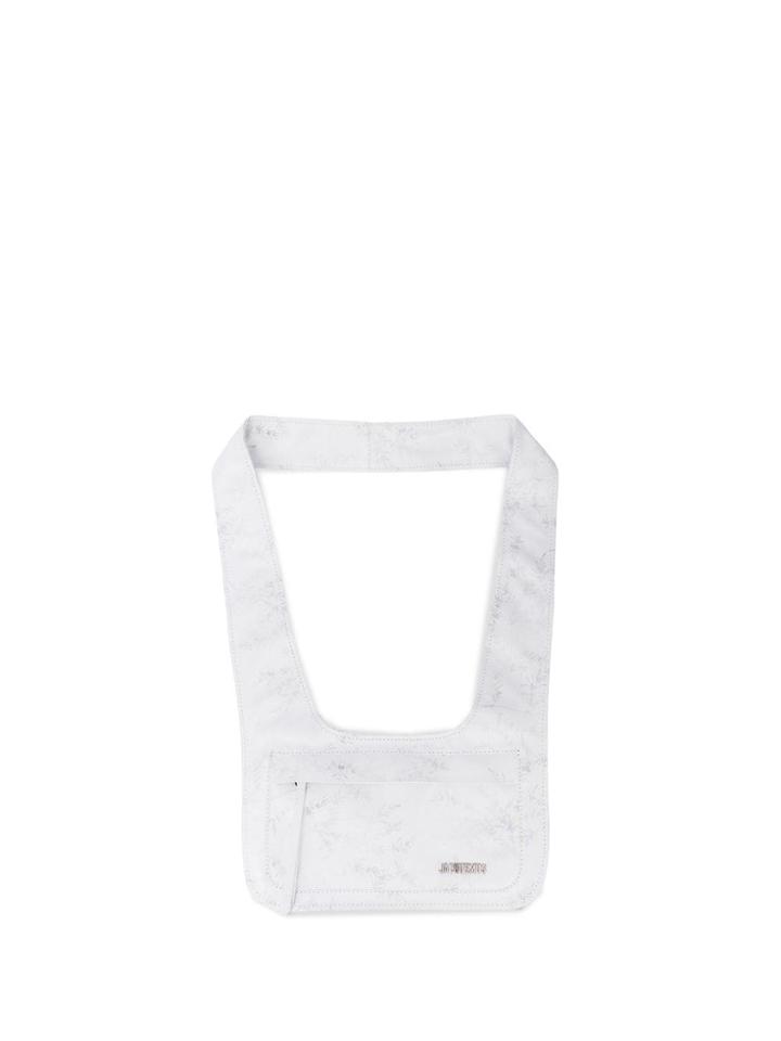 Jacquemus Rosemary Print Le Meunier Shoulder Bag - White