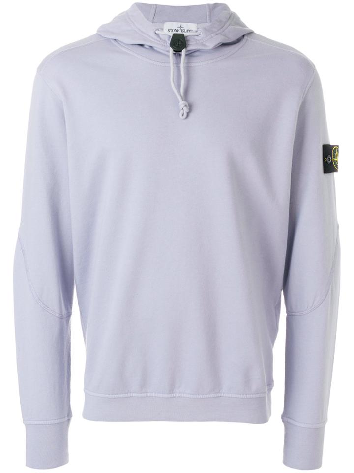 Stone Island Classic Hooded Sweatshirt - Pink & Purple