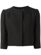 Max Mara Gelada Jacket, Women's, Size: 46, Black, Acetate/silk/polyamide/cotton