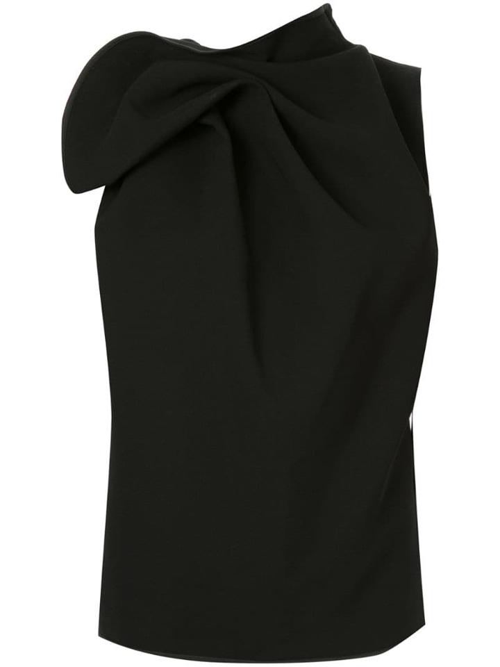 Maticevski Deadly Gathered Blouse - Black